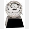 [CRY6101L] 5" Crystal Golf Ball Clock Thumbnail