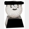 [CRY6101L] 5" Crystal Golf Ball Clock Thumbnail