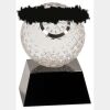 [CRY6101L] 5" Crystal Golf Ball Clock Thumbnail