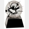 [CRY6101L] 5" Crystal Golf Ball Clock Thumbnail