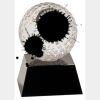 [CRY6101L] 5" Crystal Golf Ball Clock Thumbnail
