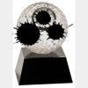 [CRY6101L] 5" Crystal Golf Ball Clock Thumbnail