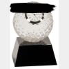 [CRY6101L] 5" Crystal Golf Ball Clock Thumbnail