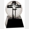 [CRY6101L] 5" Crystal Golf Ball Clock Thumbnail