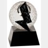 [CRY6101L] 5" Crystal Golf Ball Clock Thumbnail