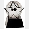 [CRY6101L] 5" Crystal Golf Ball Clock Thumbnail