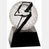 [CRY6101L] 5" Crystal Golf Ball Clock Thumbnail