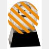 [CRY6101L] 5" Crystal Golf Ball Clock Thumbnail