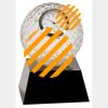 [CRY6101L] 5" Crystal Golf Ball Clock Thumbnail