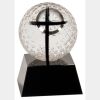 [CRY6101L] 5" Crystal Golf Ball Clock Thumbnail