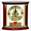 [EX101] Executive Gold & Rosewood Piano Finish Clock Thumbnail