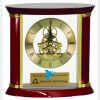 [EX101] Executive Gold & Rosewood Piano Finish Clock Thumbnail