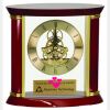 [EX101] Executive Gold & Rosewood Piano Finish Clock Thumbnail