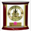 [EX101] Executive Gold & Rosewood Piano Finish Clock Thumbnail