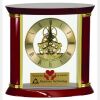 [EX101] Executive Gold & Rosewood Piano Finish Clock Thumbnail