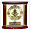 [EX101] Executive Gold & Rosewood Piano Finish Clock Thumbnail