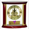 [EX101] Executive Gold & Rosewood Piano Finish Clock Thumbnail