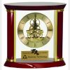 [EX101] Executive Gold & Rosewood Piano Finish Clock Thumbnail