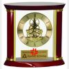 [EX101] Executive Gold & Rosewood Piano Finish Clock Thumbnail
