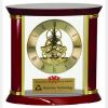 [EX101] Executive Gold & Rosewood Piano Finish Clock Thumbnail