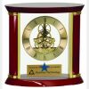 [EX101] Executive Gold & Rosewood Piano Finish Clock Thumbnail