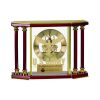 [EX103] Executive 4-Pillar Gold & Rosewood Piano Finish Clock  Thumbnail