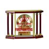 [EX103] Executive 4-Pillar Gold & Rosewood Piano Finish Clock  Thumbnail