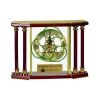 [EX103] Executive 4-Pillar Gold & Rosewood Piano Finish Clock  Thumbnail