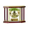 [EX103] Executive 4-Pillar Gold & Rosewood Piano Finish Clock  Thumbnail