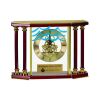 [EX103] Executive 4-Pillar Gold & Rosewood Piano Finish Clock  Thumbnail
