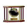 [EX103] Executive 4-Pillar Gold & Rosewood Piano Finish Clock  Thumbnail