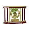 [EX103] Executive 4-Pillar Gold & Rosewood Piano Finish Clock  Thumbnail