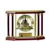 [EX103] Executive 4-Pillar Gold & Rosewood Piano Finish Clock  Thumbnail