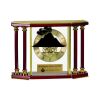 [EX103] Executive 4-Pillar Gold & Rosewood Piano Finish Clock  Thumbnail