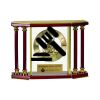 [EX103] Executive 4-Pillar Gold & Rosewood Piano Finish Clock  Thumbnail