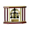 [EX103] Executive 4-Pillar Gold & Rosewood Piano Finish Clock  Thumbnail