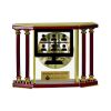 [EX103] Executive 4-Pillar Gold & Rosewood Piano Finish Clock  Thumbnail