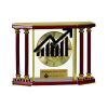 [EX103] Executive 4-Pillar Gold & Rosewood Piano Finish Clock  Thumbnail