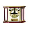[EX103] Executive 4-Pillar Gold & Rosewood Piano Finish Clock  Thumbnail