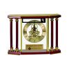 [EX103] Executive 4-Pillar Gold & Rosewood Piano Finish Clock  Thumbnail