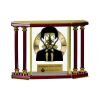 [EX103] Executive 4-Pillar Gold & Rosewood Piano Finish Clock  Thumbnail