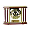 [EX103] Executive 4-Pillar Gold & Rosewood Piano Finish Clock  Thumbnail