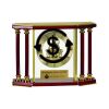 [EX103] Executive 4-Pillar Gold & Rosewood Piano Finish Clock  Thumbnail