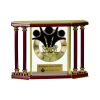 [EX103] Executive 4-Pillar Gold & Rosewood Piano Finish Clock  Thumbnail