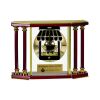 [EX103] Executive 4-Pillar Gold & Rosewood Piano Finish Clock  Thumbnail