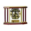 [EX103] Executive 4-Pillar Gold & Rosewood Piano Finish Clock  Thumbnail