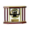[EX103] Executive 4-Pillar Gold & Rosewood Piano Finish Clock  Thumbnail