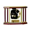 [EX103] Executive 4-Pillar Gold & Rosewood Piano Finish Clock  Thumbnail
