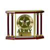 [EX103] Executive 4-Pillar Gold & Rosewood Piano Finish Clock  Thumbnail
