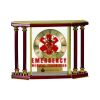 [EX103] Executive 4-Pillar Gold & Rosewood Piano Finish Clock  Thumbnail
